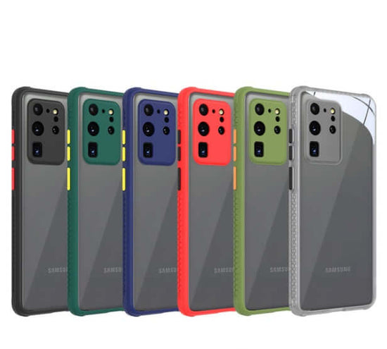 Contrasting color phone case